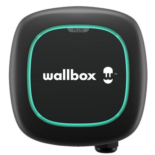 Wallbox, Pulsar Plus 48A, 240V (Level 2), 11.5kW, 25' (7.6m) cable length, Hardwired, NEMA Type 4 rated for watertightness and dust resistance, suitable for indoor and outdoor installation.