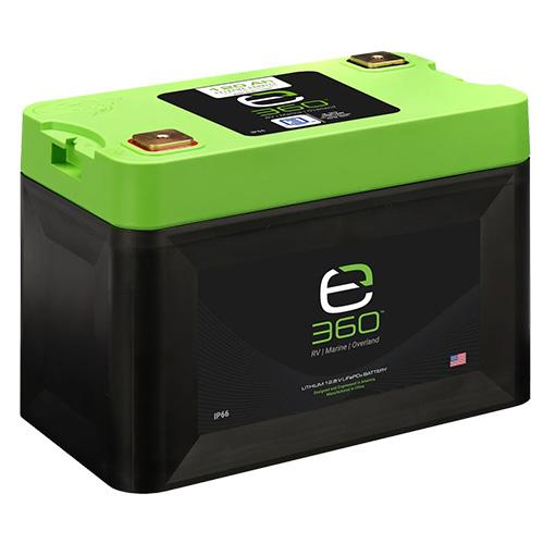 Expion360, EX-G27-120XDP, E360 120 Ah G27 Extreme-Density LiFePO4 Deep Cycle Battery
