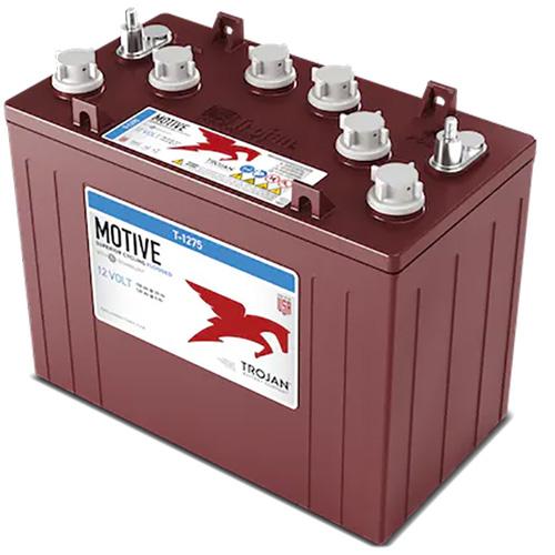 Trojan Battery Company, T-1275 LPT MV, Deep-Cycle Flooded/Wet Lead-Acid Battery. 12V 150Ah/20Hr 166Ah.100Hr