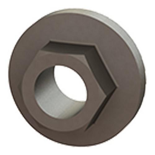 K2 Systems, 4000573, Hex Flange Nut Serr, SS, M10, 1/2" Socket