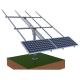 AIMS Power, PV-6X250POLE, Single Pole Mount Rack For Pv Solar Panels Heavy Duty - Fits 6 Panels