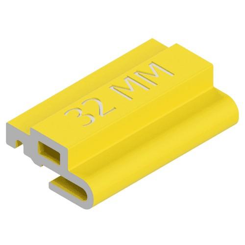 SnapNrack, 232-02494, Universal SkirtRail Spacer, 32MM