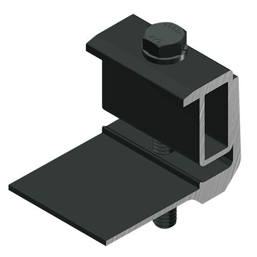 SnapNrack, 242-01101, Add-A-Lip Box Frame Adapter, Black