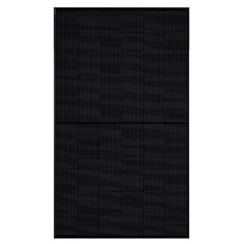 Meyer Burger, MB-390-HJT120-BB-T2, 390 W module with 120 HJT cells, black frame, black backsheet. Type 2 Module