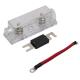 AIMS Power, KITPWRI150012S, 1500 Watt Pure Sine Power Inverter Kit includes 11ft cables, fuse kit and on/off remote