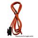 AIMS Power, KITPWRIG500012, 5000 Watt Pure Sine Power Inverter Kit includes 11ft cables, fuse kit and on/off remote