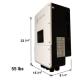AIMS Power, KITHY9612BATSOL330, KIT Hybrid Inverter Charger, Battery Bank & Solar Panels 9.6 kW Inverter Output | 28,800 Watt Hour Battery Bank | 9900 Watt Solar Panels
