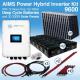 AIMS Power, KITHY9612BATSOL330, KIT Hybrid Inverter Charger, Battery Bank & Solar Panels 9.6 kW Inverter Output | 28,800 Watt Hour Battery Bank | 9900 Watt Solar Panels