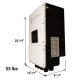 AIMS Power, KITHY46230BAT, KIT Hybrid Inverter & Lithium Battery Cabinet - 4.6 kW Output 6.9 kW Solar Capacity | 22,114 Watt Hours Battery Cabinet