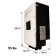 AIMS Power, KITHY96230BAT, KIT Hybrid Inverter & Lithium Battery Cabinet - 9.6 kW Output 15 kW Solar Capacity | 22,114 Watt Hours Battery Cabinet