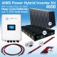 AIMS Power, KITHY4612BATSOL330, KIT Hybrid Inverter Charger, Battery Bank & Solar Panels 4.6 kW Inverter Output | 28,800 Watt Hour Battery Bank | 4620 Watt Solar Panels 