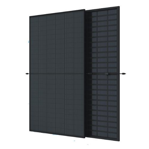Trina Solar, TSM-410NE09RC.05, Vertex S Bifacial module, 410 W, 144 1/3 cut cells, 30mm, black frame, black backsheet, dual glass, MC4 connector Manufactured in Thailand