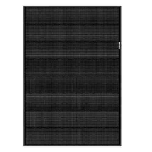 REC Group, REC-460-AA-PURE-RX, REC 460w 9 A module with black frame and black back sheet. 88 half-cut bifacial REC cells.