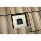 EZ Solar, JB-2.DF, PV Junction Box for Tile Roofs with deck flashing