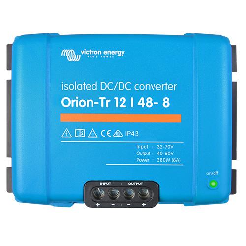 Victron Energy, ORI124838120, Orion-Tr Smart 12/48-8A (380W) Isolated DC-DC charger
