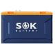 Sok Battery, SK12V314PH, PLASTIC BOX, with Blutooth, Heater PAD, Victron Communication