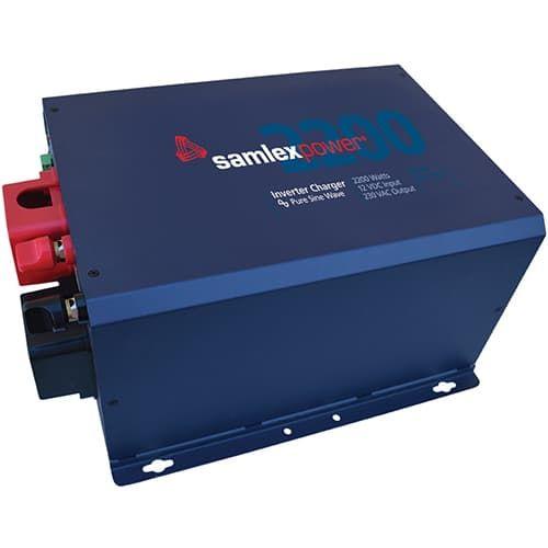 Samlex America, EVO-2212E, Inverter / Charger, Input: 12VDC Output: 230 VAC, 2200 Watts, Comes with100 Amp Charger