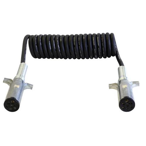 SEC America, LU-12, US Intervehicular Cable USA 7 Pin - 12 Feet Long