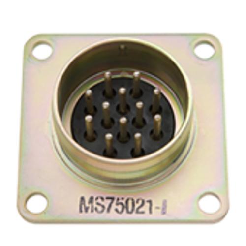 SEC America, MS 75021-1, Panel Connector NATO - 12 pin Male