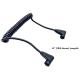Expion360, EX-CA202, E360 CAN Bus Parallel Cable: 170mm Coiled Wire M12 Connector to M12 Connector