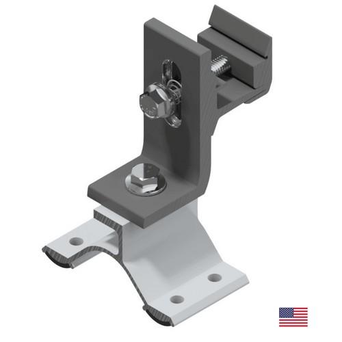 SnapNrack, 242-10040-USA, All Purpose L Foot feat. S-5! Corrubracket (USA)