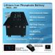 AIMS Power, KIT-GLF200, Golf Cart Battery 48VDC 200Ah Lithium with wiring kit