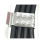 AIMS Power, PV-CC4X-10PK, PV Wire Clips - Holds up to 4 - 10AWG wires per clip attaches to solar panel frame -10pk