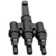 AIMS Power, PVMC43TO1, MC4 Connector 3 to 1 Pair
