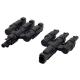 AIMS Power, PVMC43TO1, MC4 Connector 3 to 1 Pair