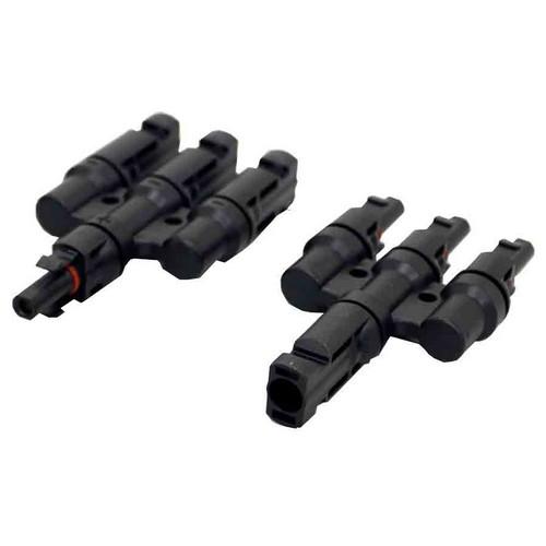 AIMS Power, PVMC43TO1, MC4 Connector 3 to 1 Pair