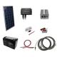 AIMS Power, KITB-B125012120, 120 Watt Solar Kit - 1250 Watt Inverter