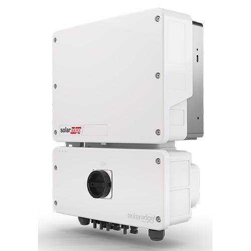 Solaredge, SE11400H-USMNUBL75, Home Hub SE11400H-US HD-Wave, Single Phase, Grid Tied Inverter, Dual Rated 11.4kW/11.4kW Battery Access, 240Vac, 60 Hz, 2 Unfused Input, Ground-Fault/Arc-Fault Protection, RS485, Ethernet, with 5 Year Cell Plan, -40C, AC RSD, w/ PCS, RGM, and Consumption Meter (Add CT??s), UL1741-SB, 12 Yr. Warr, USA Built