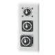 Blue Sea Systems, 6010200, m-Series Mini Dual Circuit Battery Switch - Black