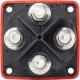 Blue Sea Systems, 6010, m-Series Mini Dual Circuit Battery Switch - Red