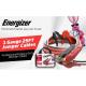 Energizer, ENL125, EXTRA LONG 1 Gauge 25 Foot booster battery cables WITH LED LIGHTED CLAMPS. Industrial grade copper clad aluminum booster cables, Remains flexible even at -40?C, PVC coated insulated clamps, 1000 Amp Capacity