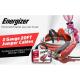 Energizer, ENL220, 2 Gauge 20 Foot booster battery cables WITH LED LIGHTED CLAMPS. Industrial grade copper clad aluminum booster cables, Remains flexible even at -40C, PVC coated insulated clamps, 1000 Amp Capacity