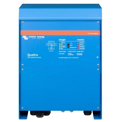 Victron Energy, QUA125021102, Quattro 12/5000/220-100/100 120V VE.Bus (UL 458)