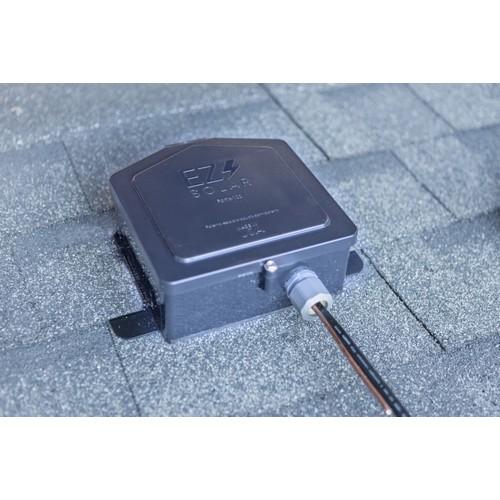 EZ Solar, JB-F.60, Fortis 60 PV Junction Box - Asphalt Shingle ...