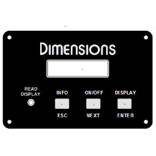 Magnum Energy, 141537, LCD Remote | Remote Display