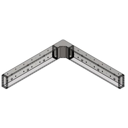 Blendtron, WTRIC-10, Wire Tray System - Inside Corner Accessory (90°)