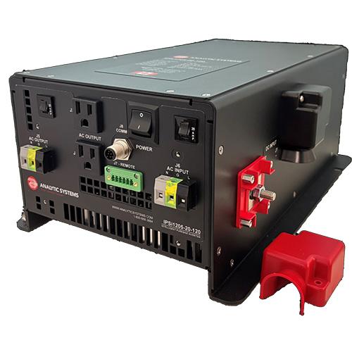 Analytic Systems, IPSi2405-20-120, 2400 Watt, 20 VDC In, 120VAC 60Hz Out, AC Bypass, PureSine Inverter