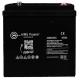 AIMS Power, AGM6V225G, 6 Volt 225Ah AGM Deep Cycle Battery Heavy Duty GC2