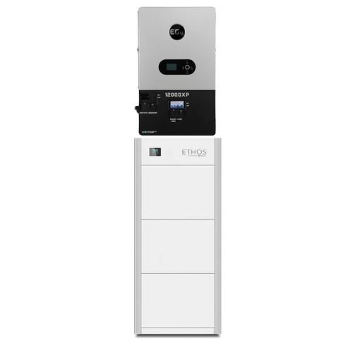 BigBattery, K0184, ETHOS Battery & 12000XP V2 Inverter | 10.24 - 92.16kWh | Off- Grid System, 1x 12000XP + 3x ETHOS