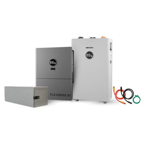 BigBattery, K0280, EG4 WallMount 314Ah All-Weather Battery + FLEXBOSS21