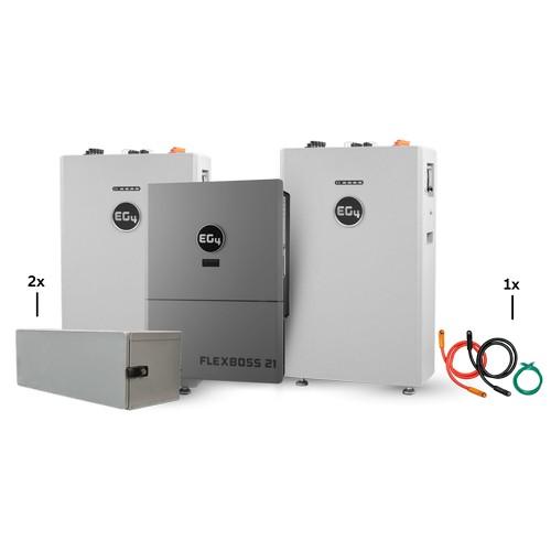 BigBattery, K0281, EG4 WallMount 314Ah All-Weather Battery + FLEXBOSS21,, 2x 314Ah All Weather + 1x Flexboss21
