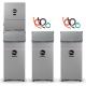 BigBattery, K0218, EG4-WallMount Indoor Battery ESS | 48V 314Ah | 16kWh | EG4 FlexBOSS18 Hybrid Inverter, 1x EG4 FlexBOSS18 + 3x 314Ah Indoor 
