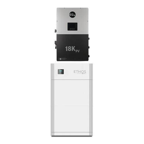 BigBattery, K0954, ETHOS Battery & 18kPV Hybrid Inverter (ESS) | 10.24–46.1kWh | UL9540 | Grid-Tied Home Solar System (18kW PV)