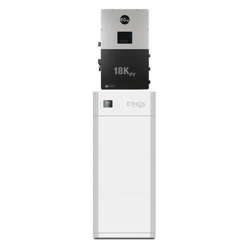 BigBattery, K0955, ETHOS Battery & 18kPV Hybrid Inverter (ESS) | 10.24–46.1kWh | UL9540 | Grid-Tied Home Solar System (18kW PV), 1x 18kPV + 3x ETHOS