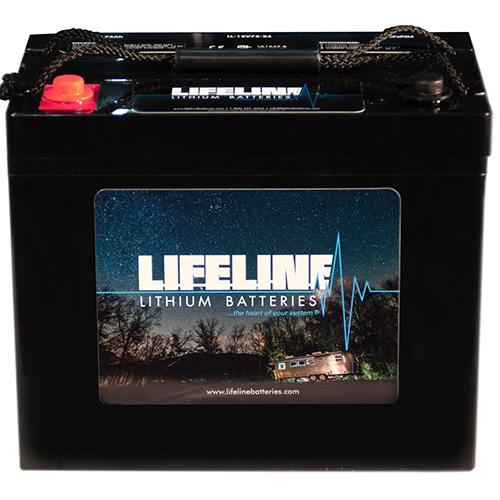 Lifeline Batteries, LL-12V100-24, LiFePO4 with Bluetooth Connectivity!