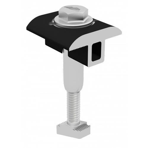 IronRidge, XR-MID-01-B1-US, XR Mid Clamp (30-40mm), Black, US Production